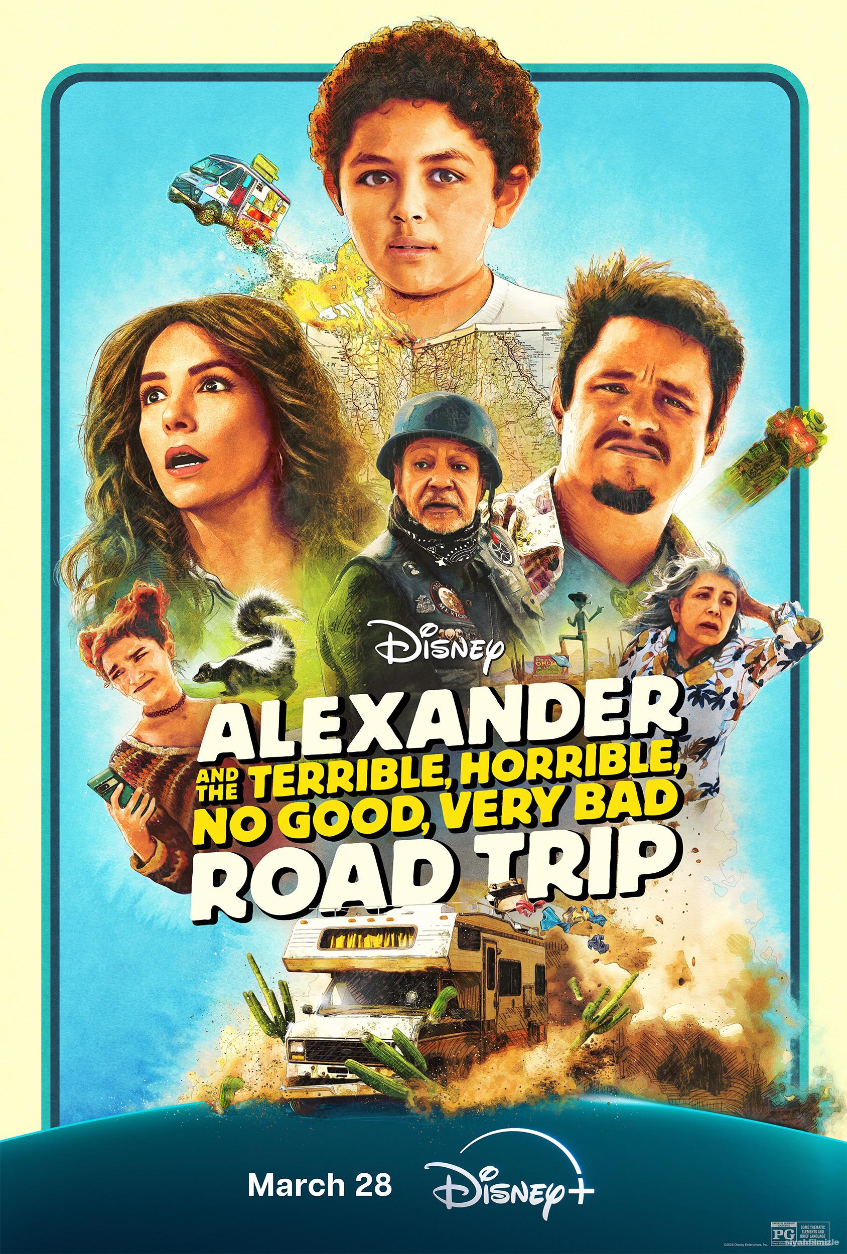 Aleksander ve Felaket, Korkunç, Berbat, Çok Kötü Bir Yolculuk izle